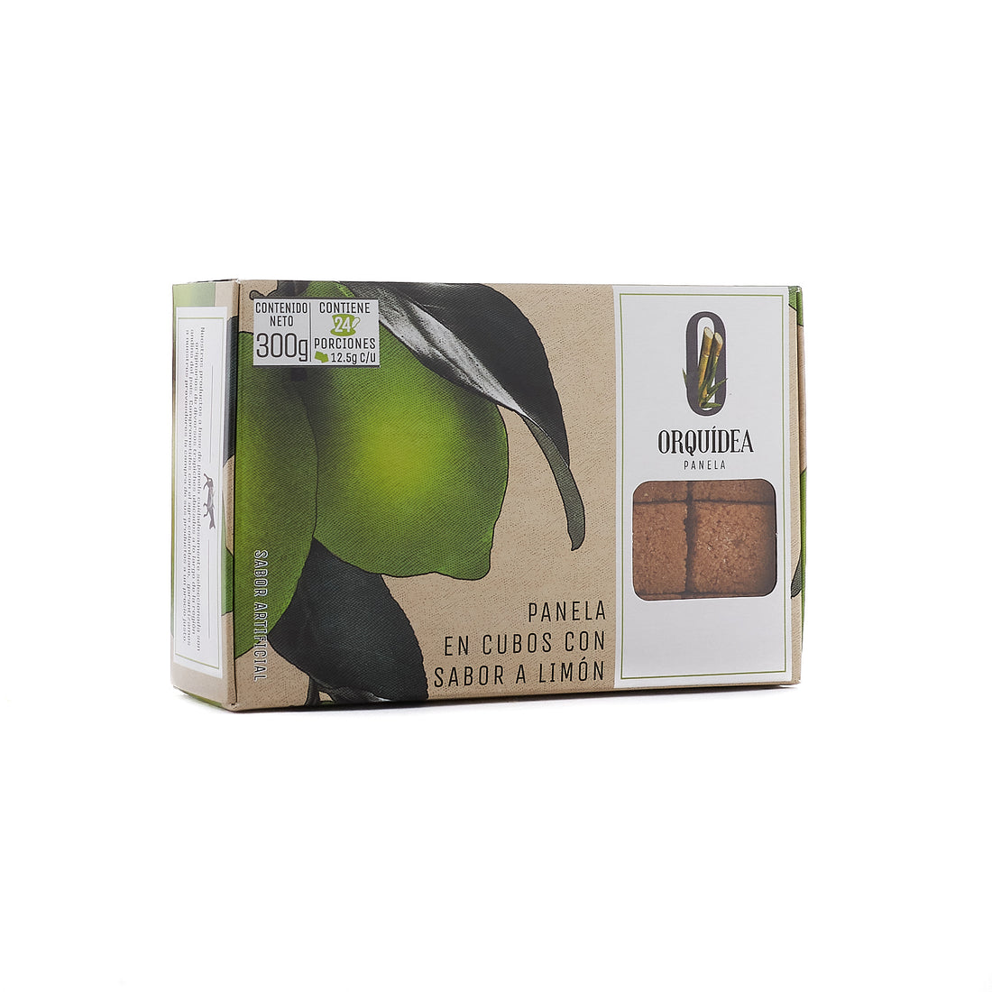 Panela en cubos sabor limon