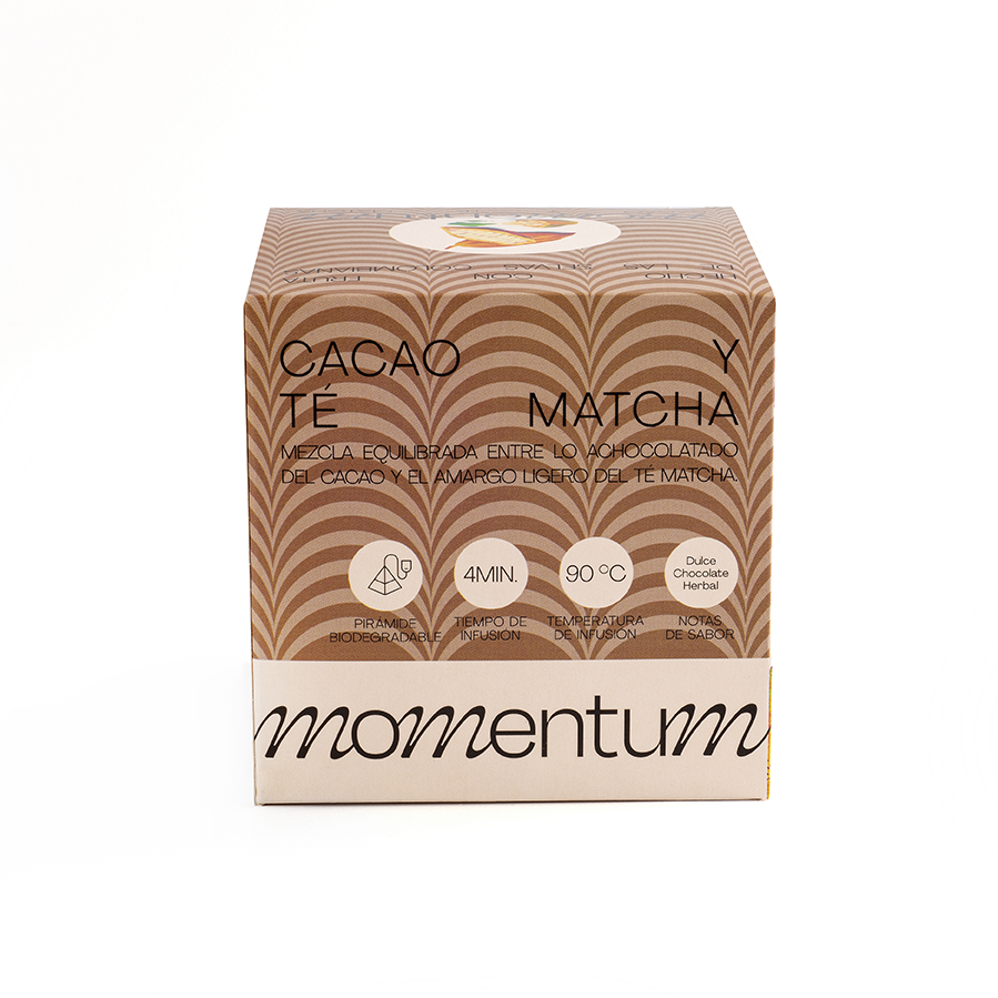 Té Momentum Cacao y Te Matcha