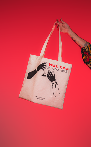 Momentum tote bag - Hot Tea Cool Soul