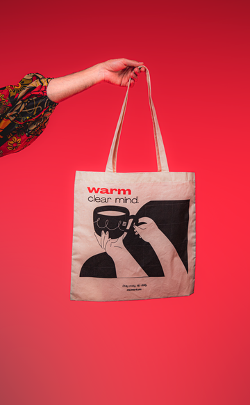 Momentum tote bag - Warm Clear Mind